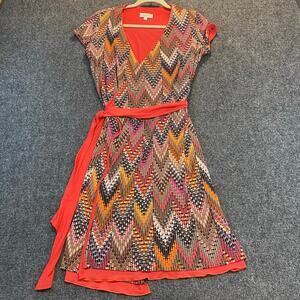 Vintage Samantha Brown Getaways Reversible A Line Womens Medium Knee Dress USA